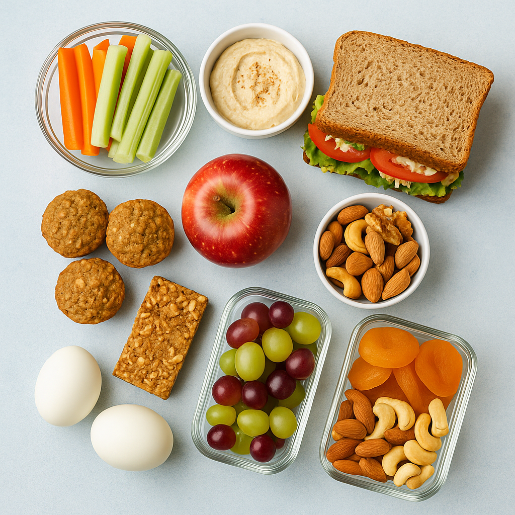 Dicas de Lanches Saudáveis para Levar ao Trabalho ou Estudo